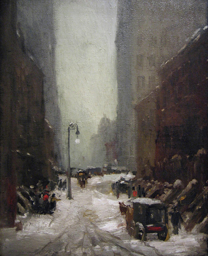 Snow In New York by Robert Henri Snow In New York by Robert Henri