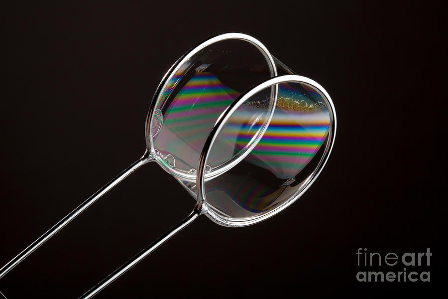 Can Photograph - Soap Film Interference #4 by Ted Kinsman