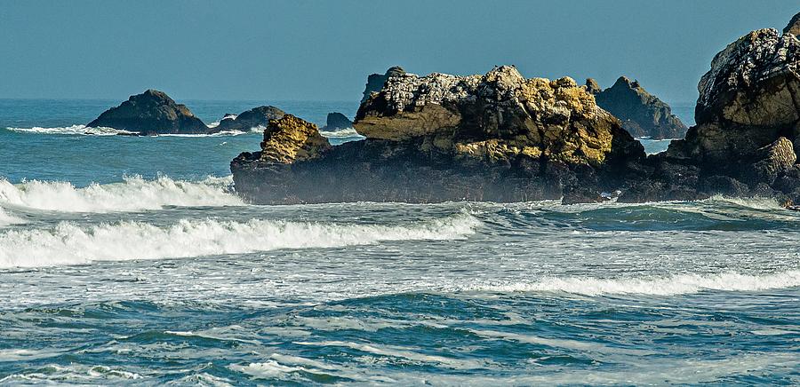 Soberanes And Cliffs On Pacific Ocean Coast California #4 Photograph by Alex Grichenko