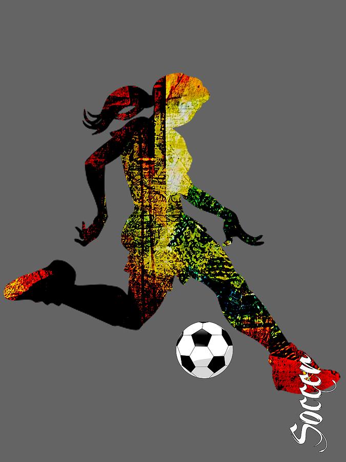 Soccer Collection #5 Mixed Media by Marvin Blaine