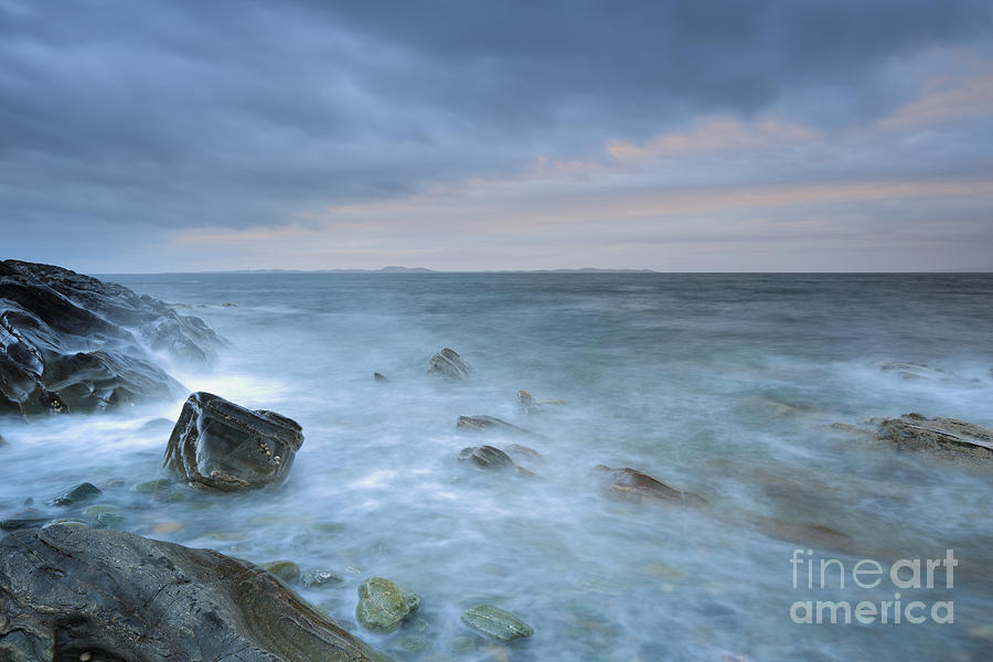 Sound of Jura at Sunset Photograph by Maria Gaellman