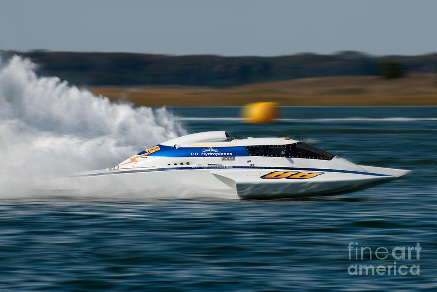 Speed boats at Wildwood Crest HydroFest - New Jersey #8 Photograph by Anthony Totah