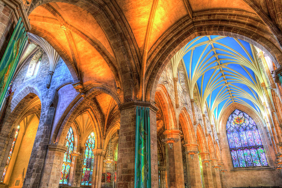 St Giles Cathedral Edinburgh Scotland #4 Photograph by David Pyatt