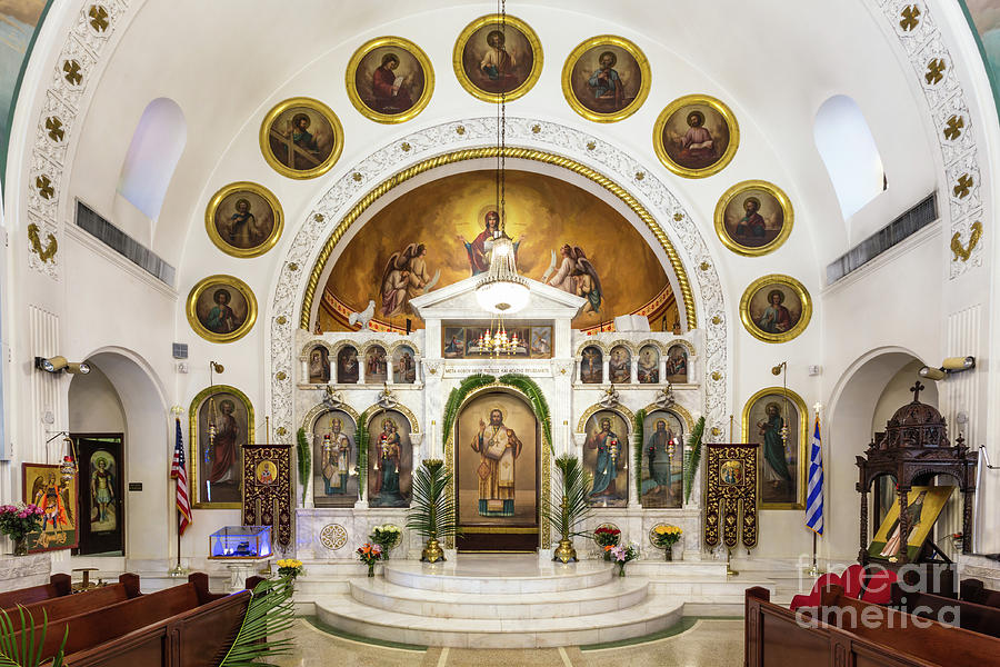 St. Nicholas Greek Orthodox Cathedral,Tarpon Springs, Florida #4 Photograph by Dawna Moore Photography