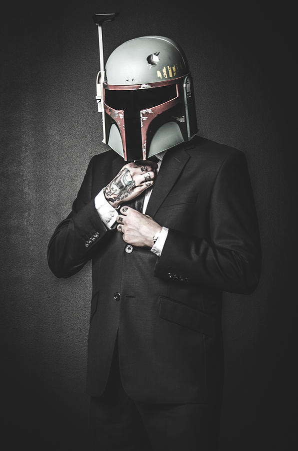 Star Wars Photograph - Star Wars Dressman #4 by Marino Flovent