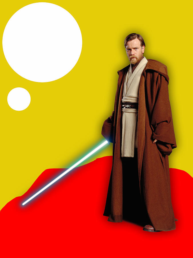 Star Wars Obi Wan Kenobi Collection #4 Mixed Media by Marvin Blaine