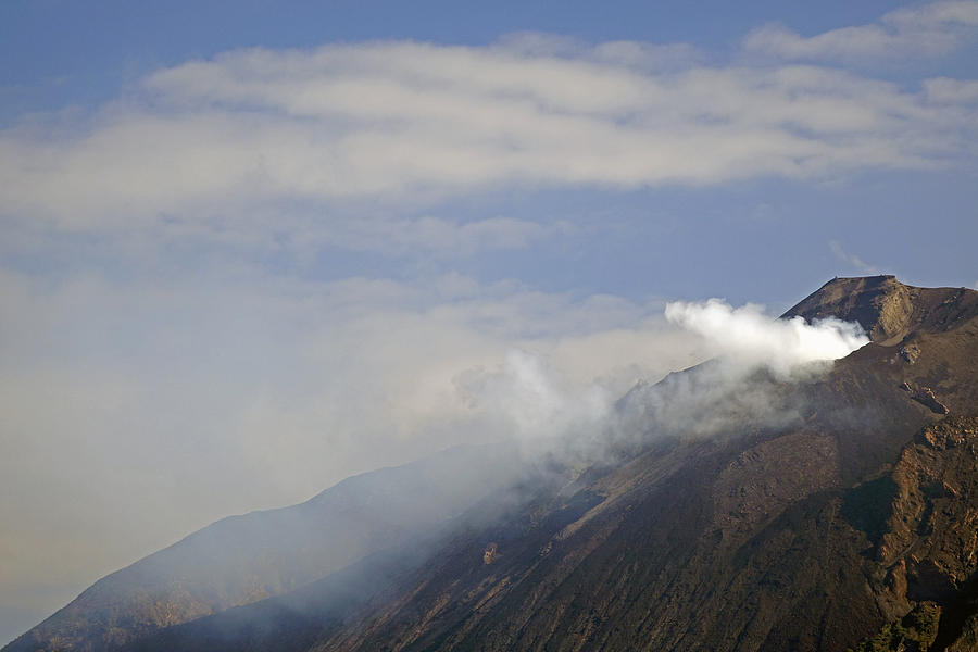 Stromboli Volcano On The Island Of Stromboli #4 Photograph by Rick Rosenshein