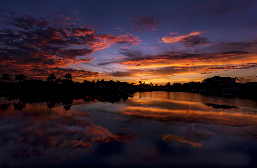 Sunrise at Naples, Florida #4 Photograph by Peter Lakomy