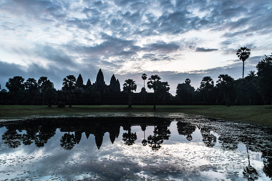 Sunrise over Angkor Wat #4 Photograph by Didier Marti