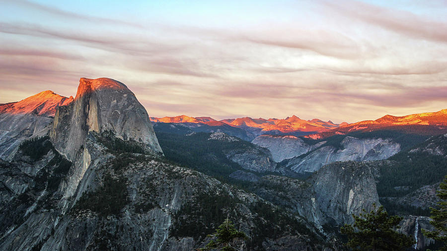 Yosemite National Park Photograph - Sunset from Glacier Point, Yosemite #4 by Francesco Riccardo Iacomino