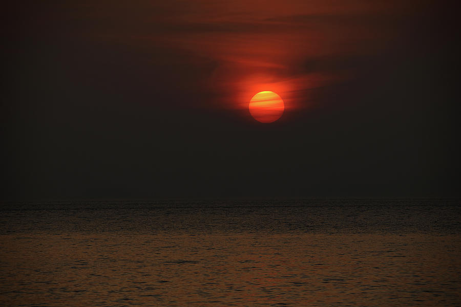 Sunset #4 Photograph by Hyuntae Kim