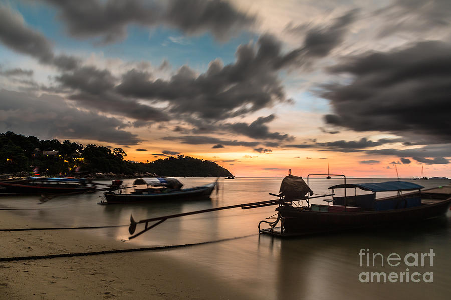 Sunset over Koh Lipe #4 Photograph by Didier Marti