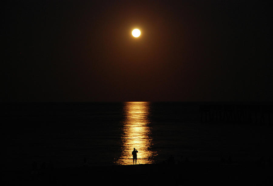 4- Super Moon Photograph by Joseph Keane