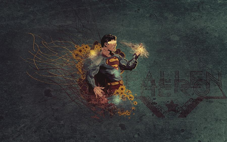 Superman Digital Art - Superman #4 by Super Lovely