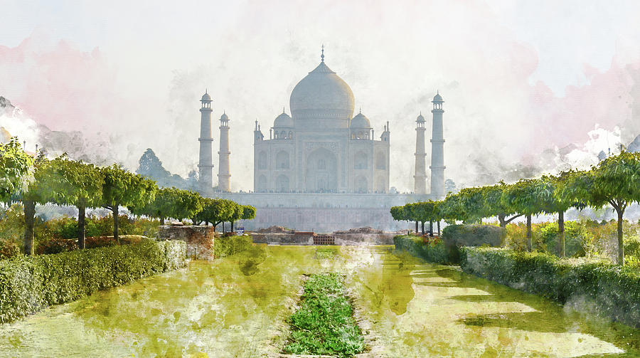 Taj Mahal in India #4 Photograph by Brandon Bourdages