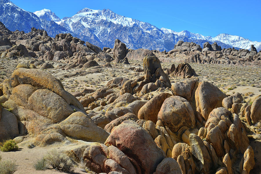 The Alabama Hills of California #4 Photograph by Ray Mathis