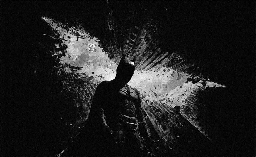 The Batman Poster Digital Art by Egor Vysockiy