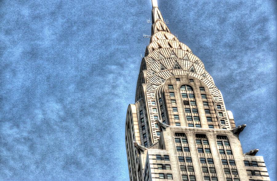 Architecture Photograph - The Chrysler Building by Allen Beatty