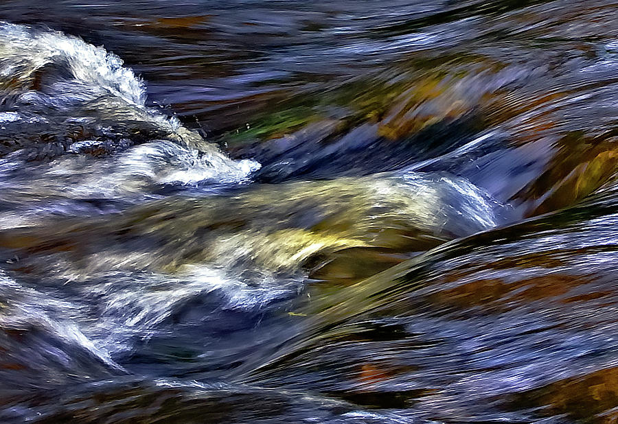 Water Photograph - The Flow #4 by Steve Harrington