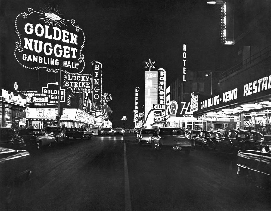 The Las Vegas Strip Photograph by Underwood Archives