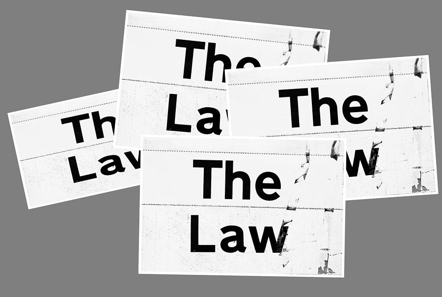 The Law #4 Photograph by Tom Gowanlock