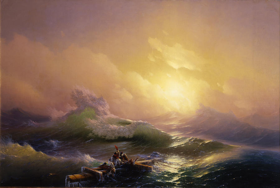 The Ninth Wave #4 Painting by Ivan Aivazovsky