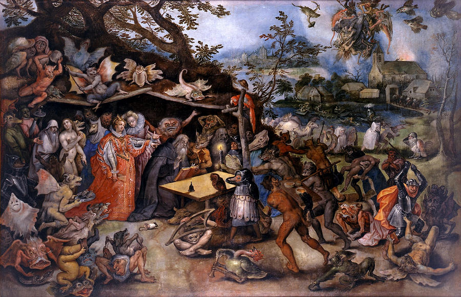 The Temptation of Saint Anthony #3 Painting by Jan Brueghel the Elder