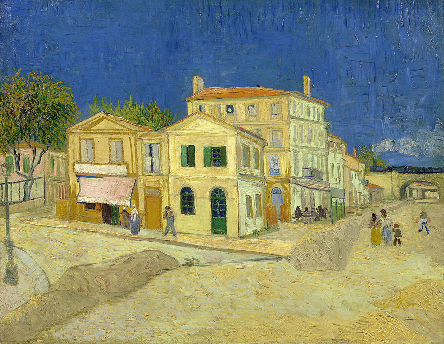 The Yellow House #4 Painting by Vincent Van Gogh