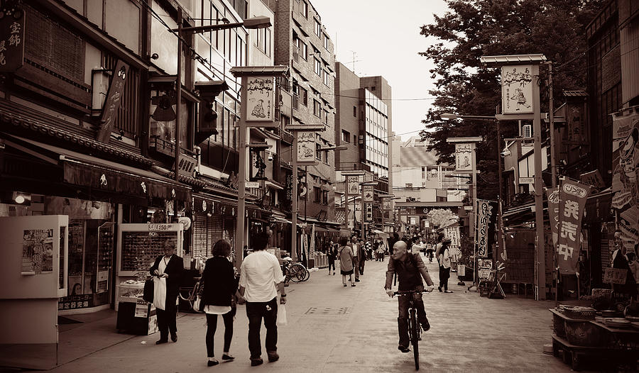 Tokyo street #4 Photograph by Songquan Deng