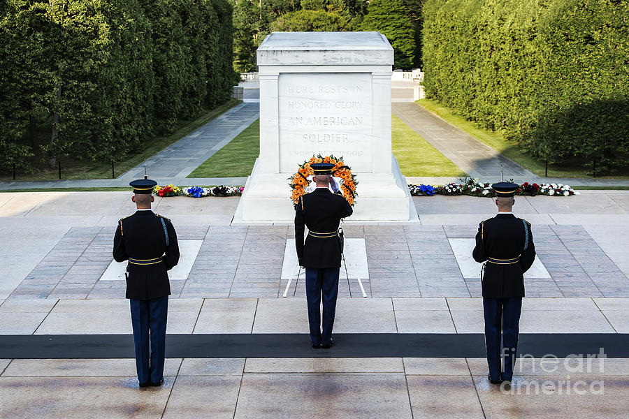 Washington D.c. Photograph - Tomb of the Unknown Soldier #4 by John Greim