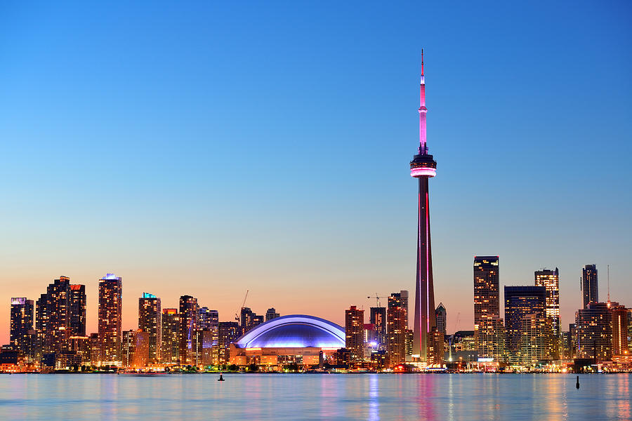 Toronto skyline #4 Photograph by Songquan Deng