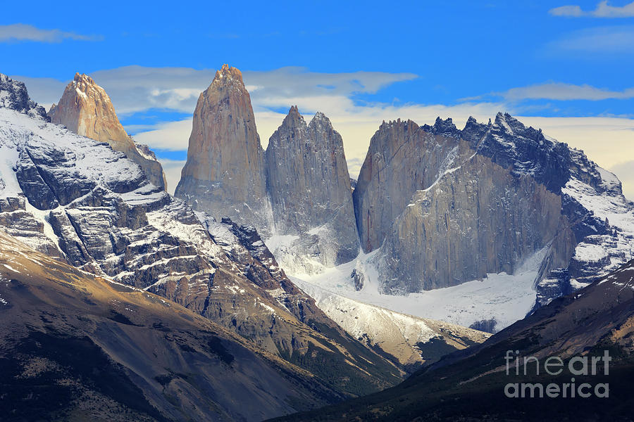 Torres del Paine National Park in Patagonia Chile #4 Photograph by Louise Heusinkveld