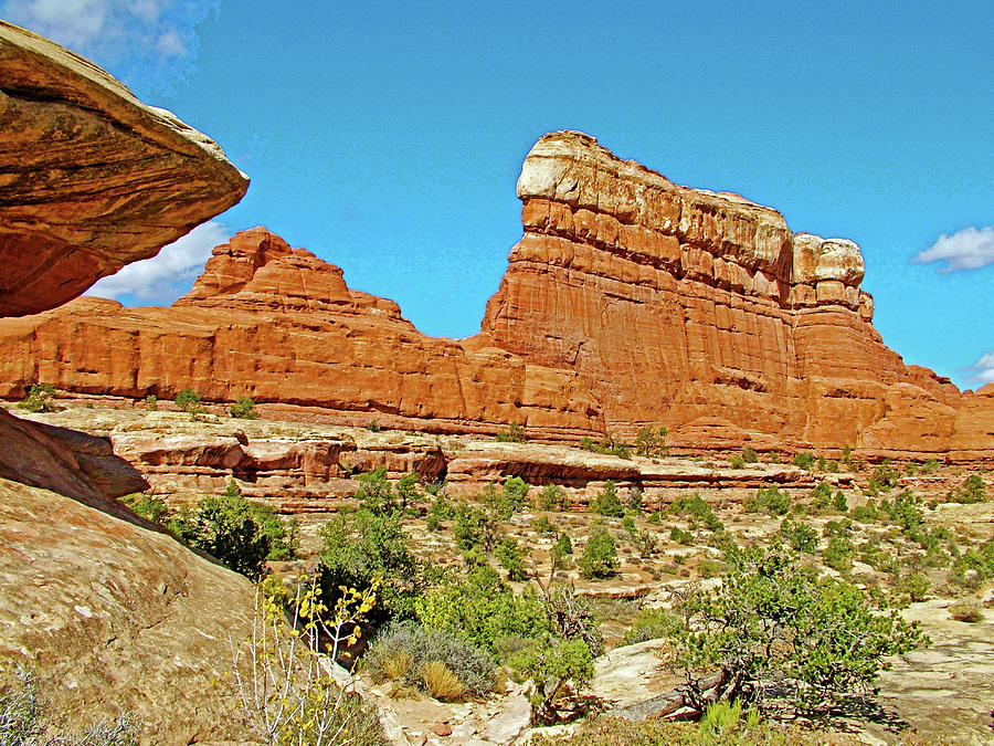 Trail to Chesler Park Viewpoint in  Needles District in Canyonlands National Park, Utah #4 Photograph by Ruth Hager
