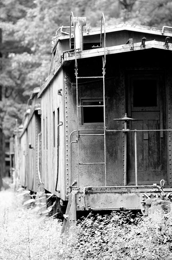 Black And White Photograph - Train #4 by Sebastian Musial