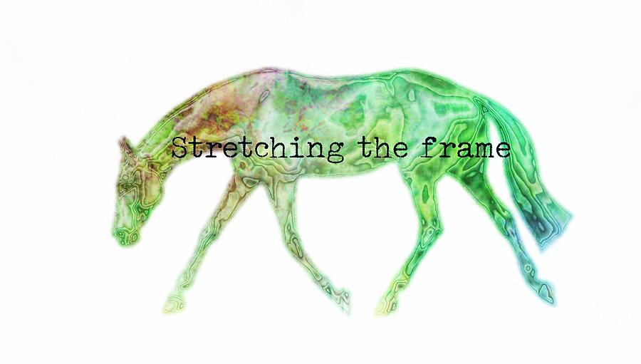 STRETCH WATERCOLOR quote Photograph by JAMART Photography