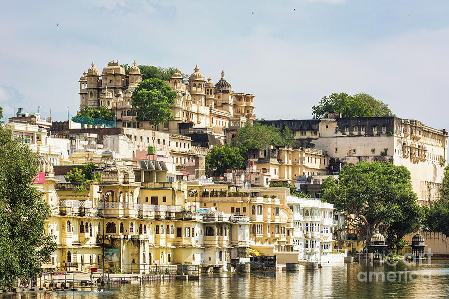 Udaipur city Palace in Rajasthan #4 Photograph by Didier Marti