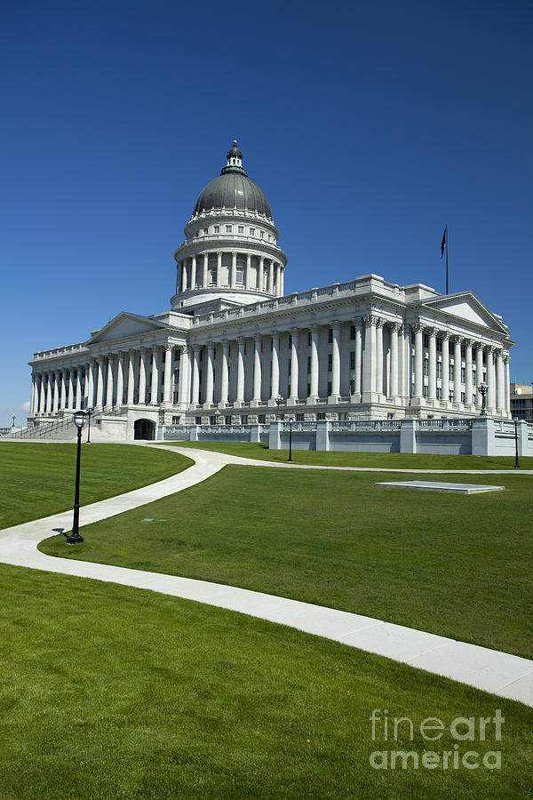 Utah State Capitol in Salt Lake City #4 Photograph by Anthony Totah