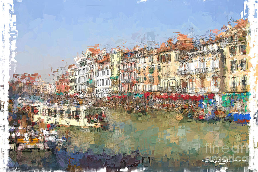 Venice #4 Digital Art by Roger Lighterness