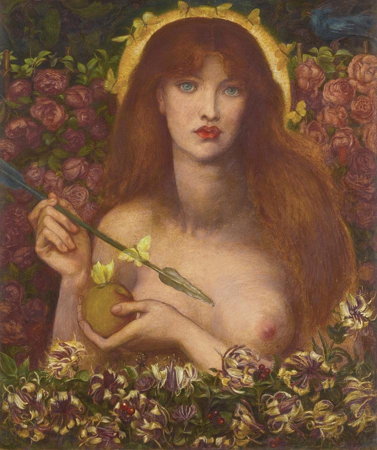 Venus Verticordia  #4 Painting by Dante Gabriel Rossetti