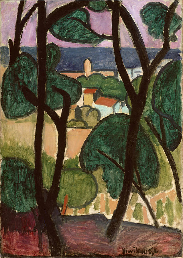 View of Collioure #4 Painting by Henri Matisse