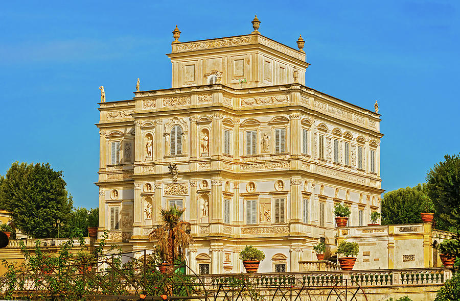 Villa Doria Pamphili in Rome Photograph by Marek Poplawski - Pixels