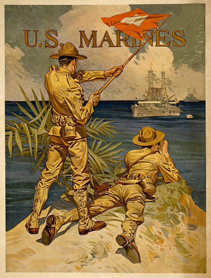 Vintage Recruitment Poster #4 Painting by Vintage Pix