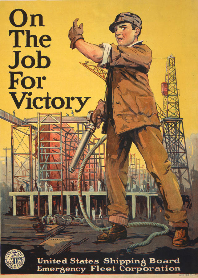 Vintage WWI Poster #4 Painting by Vintage Pix