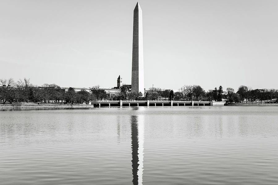 Architecture Photograph - Washington Memorial in Washington DC #4 by Brandon Bourdages