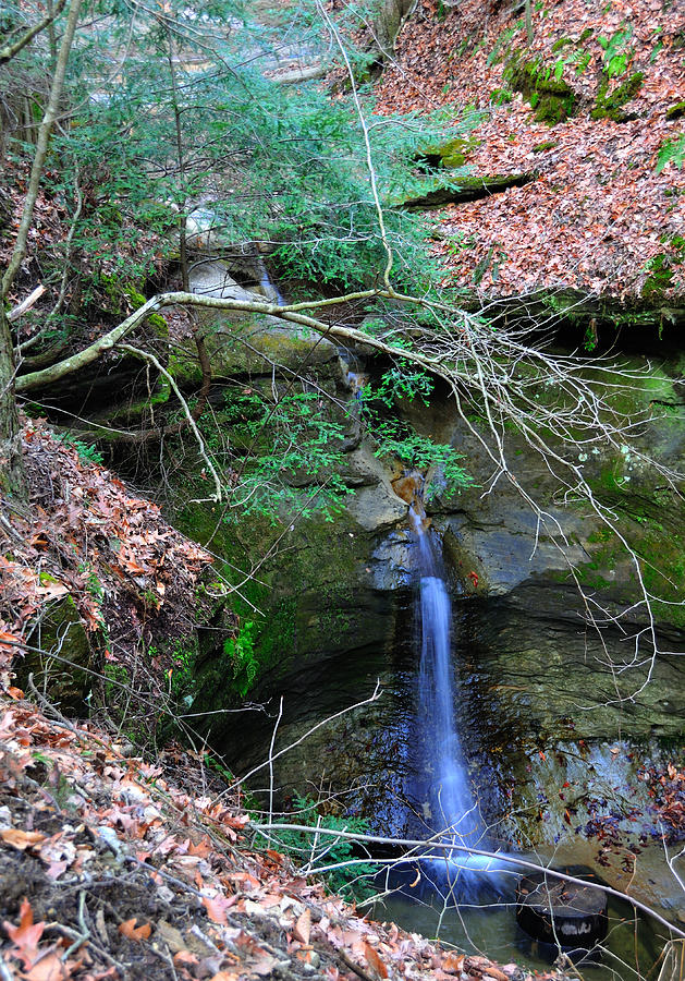 Indiana Photograph - Waterfall #4 by David Arment