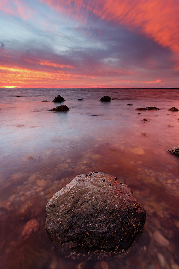 Westport Sunset #4 Photograph by Bryan Bzdula