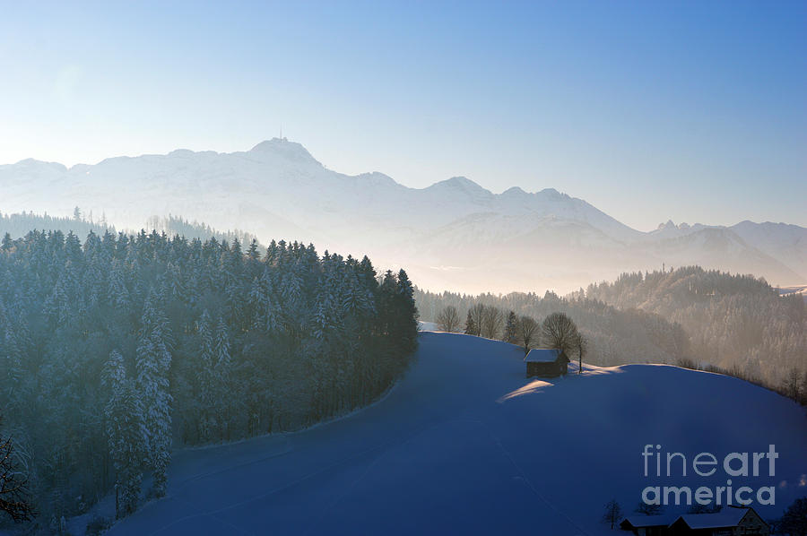Winter in Switzerland #4 Photograph by Susanne Van Hulst