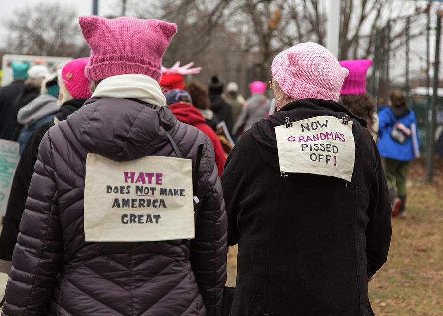 Womens March, Washington DC, 2016 #4 Photograph by Kathleen McGinley