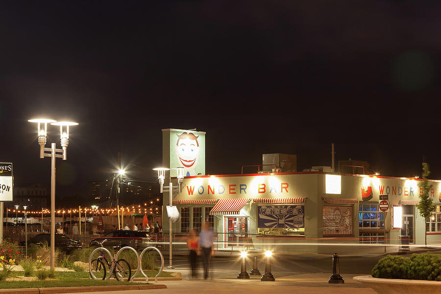 Wonder Bar at Night #4 Photograph by Erin Cadigan