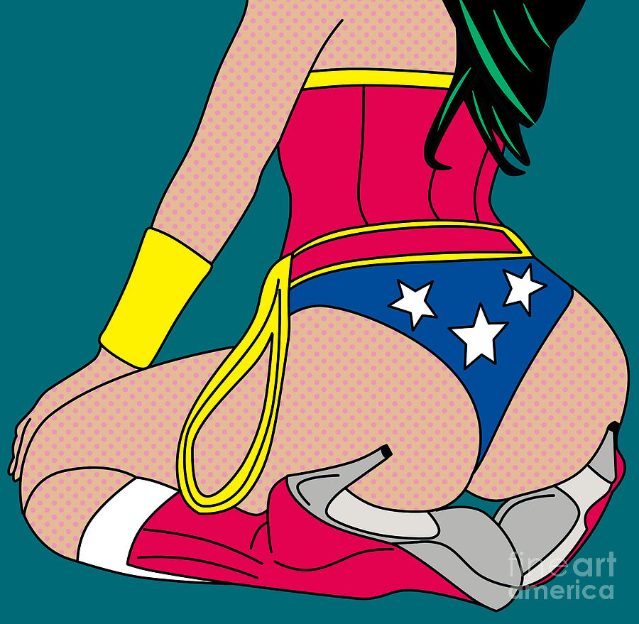 Wonder Woman Digital Art - Wonder Woman  #2 by Mark Ashkenazi